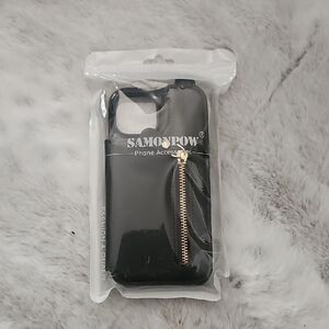 SAMONPOW Black IPhone 15 Case